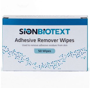 Adhesive Remover Wipes by SionBiotext